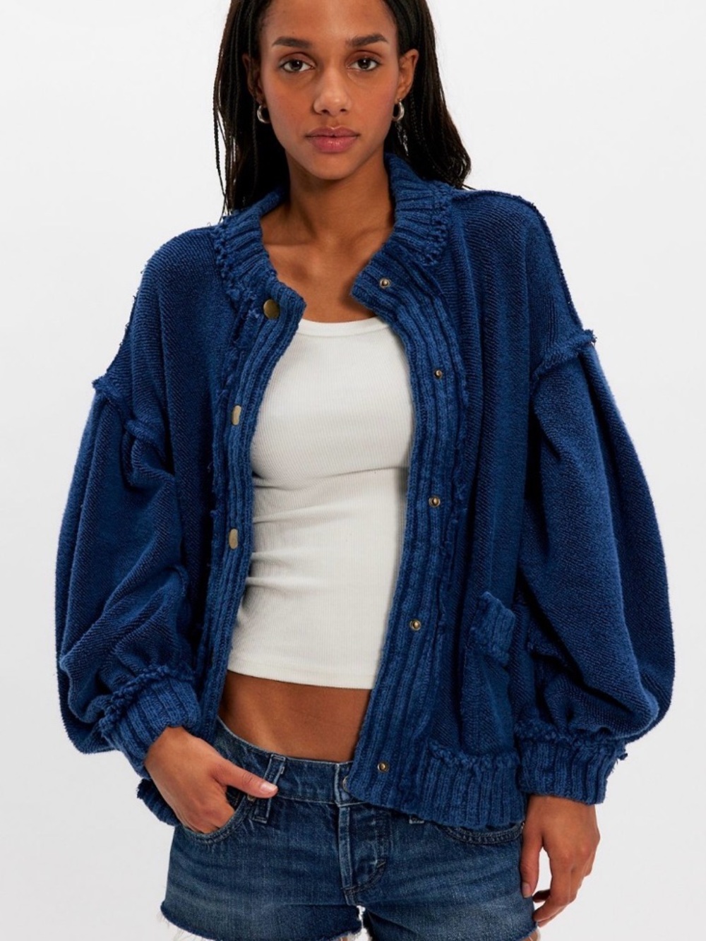 We The Free Cute in the Cardi Slouchy Cardigan